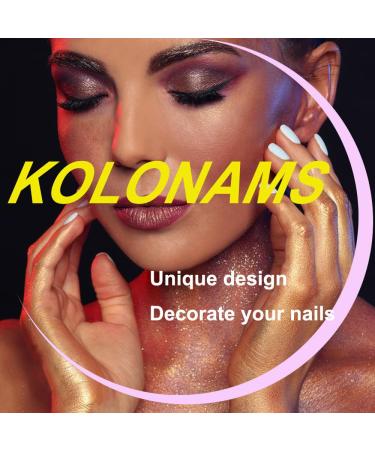 48Pcs Halloween Press on Nails - Cute Pumpkin & Ghost Glitter Acrylic Full Cover - Short Square Reusable Stick On Nails for Women - Buy Online on GoSupps.com