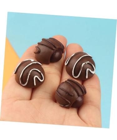 STAHAD 16pcs Simulation Chocolate Simulated Chocolate Multi-function Chocolate Decor Educational Chocolate Model Interesting Fake Chocolate Faux Dessert Little Vacation Resin Artificial 2.00X2.00X1.50CM 1 - Buy Online on GoSupps.com