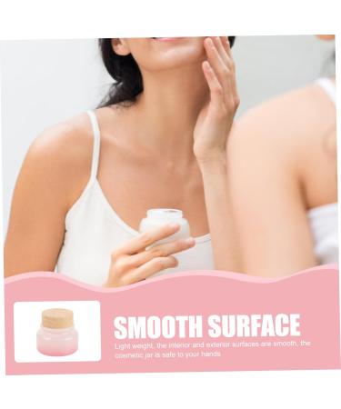 POPETPOP Lotion Container Lotion Jar Sample Containers Small Jar Sugar Scrub Containers Cosmetic Containers with Lids Small Containers with Lids Body Scrub Containers Travel Can Cream Glass 6.3x6.3cm As Shown - Buy Online on GoSupps.com