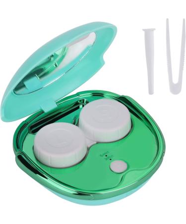 AMESEDAK Ultrasonic Contact Lens Cleaner Case - Automatic Cleaning Machine | USB Charging | Lightweight & Portable - Green - Buy Online on GoSupps.com