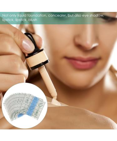 100 pi ces Palettes Maquillage Transparentes pour M lange Fond de Teint et Vernis Ongles Usage Professionnel et Personnel - Buy Online on GoSupps.com