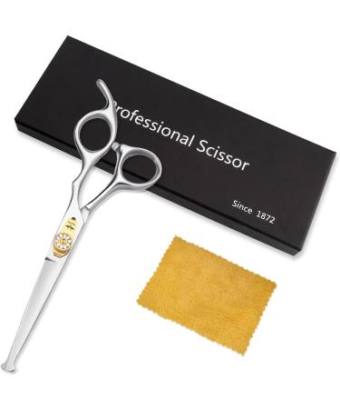 Purplebird Kids Safety Hair Cutting Scissors - 6 Inch Professional Salon Barber Scissors for Children, Toddler Beginners, and Home Use - Buy Online on GoSupps.com
