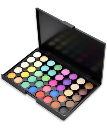 FOMIYES 40 Matte Eyeshadow Eye Shadow Palettes Eyeshadow Pallet Eyeshadow Matt Eyeshadow Palette Earth Tones 1 count (Pack of 1) As Shown - Buy Online on GoSupps.com