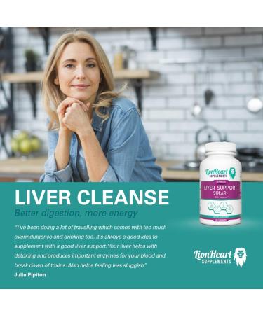 Liver Support Detox Cleanse Supplement - Doctor Formulated No Gallbladder Formula with Milk Thistle for Stone Breaker Capsule - Reduce Fatigue & Boost Health - Buy Online on GoSupps.com