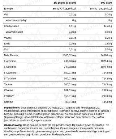 XXL Nutrition Xplode Pre Workout Powder with Caffeine - Pump Booster - Orange - 420g | International Shipping Available - Buy Online on GoSupps.com