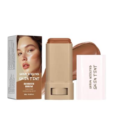 SONGVISON Stick Foundation Serum Boosted Skin Tint - Full Coverage Moisturizing Concealer with Beauty Balm Natural Glow & 24-Hour Lig