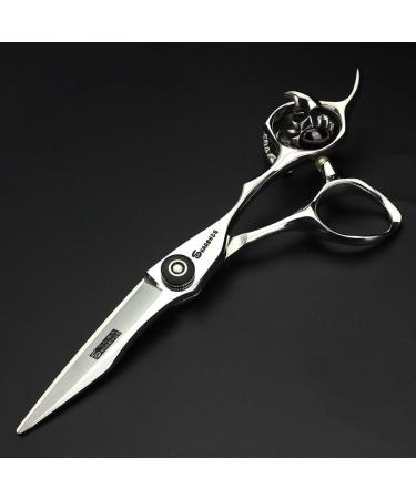 Japan 440 Steel Hairdressing Scissors - Professional Barber Thinning Shears 5.5/6/6.5 Inch - Buy Online on GoSupps.com