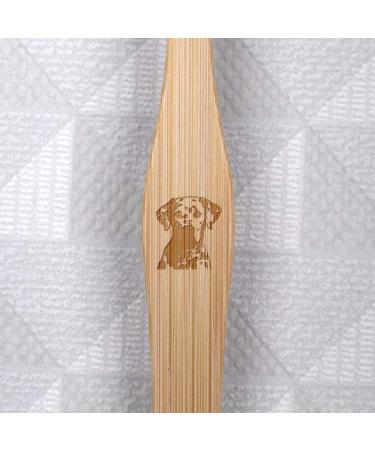 Buy Azeeda 'Dalmatian' Bamboo Toothbrush - Eco-Friendly Biodegradable & International Shipping Available - Buy Online on GoSupps.com