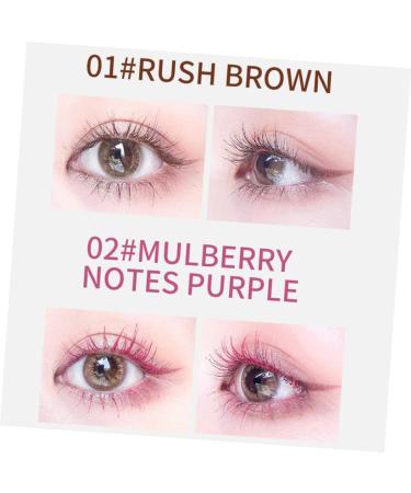 Angoily 6pcs Colored Mascara Women Mascara Eyelash Makeup Mascara Gold Arabic Perfume Bottle Makeup Tool Abs - Buy Online on GoSupps.com