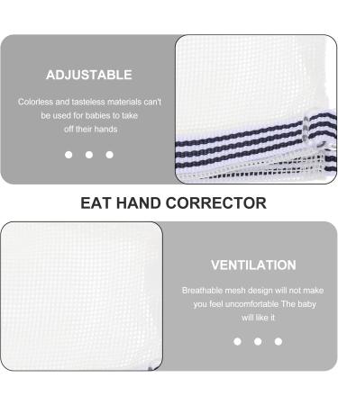 Stop Thumb Sucking Finger Gloves for Babies | Infant Thumb Protector - Mesh Fabric No Scratch 20x7.5cm - Buy Online on GoSupps.com