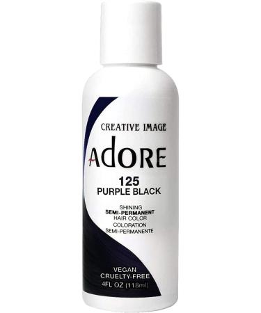 Adore Shining Purple Black Semi Permanent Hair Color 118ml - Pack of 1 - Buy Online on GoSupps.com