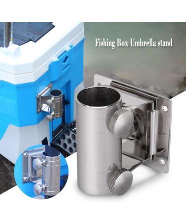 NCONCO High Strength Adjustable Stainless Steel Umbrella Holder Bracket Stand Base for Fishing Box - Buy Online on GoSupps.com