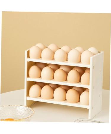Mikinona Garnish Tray Egg Storage Box Decorative Storage Boxes Eggs Organic Cage Egg Storage Rack Crisper Egg Holder - Buy Online on GoSupps.com