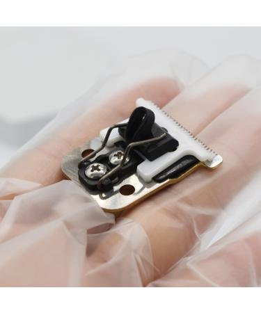 Professional Hair Trimmer T-Shaped Replacement Blades Set #32105 Compatible with Andis Slimline Pro Li Hair Trimmer D7#32655 D8#32400 (Gold) - Buy Online on GoSupps.com