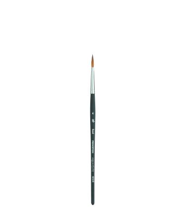 Princeton Aqua Elite Series 4850 Synthetic Brush - Travel Round, Size 4