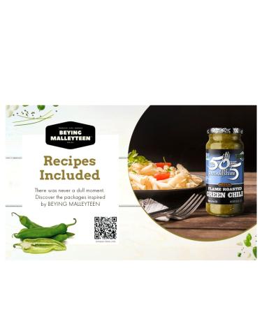 505 Southwestern 16oz jars Diced Flame Roasted Green Chile - Medium (2 pack) with Recipes by Beying Malleyteen - Buy Online on GoSupps.com