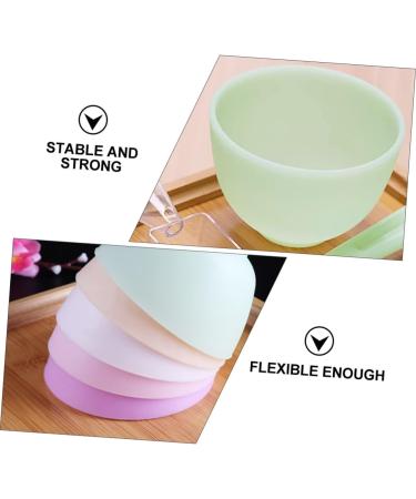 Mipcase Bols M langer pour Masques Faciaux 10 Pi ces Taille Moyenne en Silicone Souple pour Usage Maison et Salon de Beaut DIY Soins du Visage Style Al atoire - Buy Online on GoSupps.com