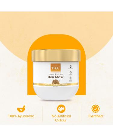 Bhringraj Hair Mask for Growth & Fall Control | 200gm | Nourish Dry & Damaged Hair - Unisex - Buy Online on GoSupps.com