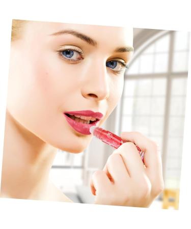 SOESFOUFU Fruit Flavored Roll Lip Oil Moisturizing Lip Balm Roller with Avocado Extracts for Teens and Party Favors Easy Application Hydrating Glossy Finish Strawberry - Buy Online on GoSupps.com