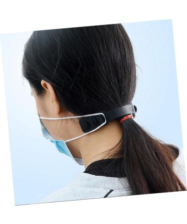 Fomiyes 6-Pack Black Hook Earrings & Mask Holders - Slipproof Ear Extensions for Kids - Buy Online on GoSupps.com