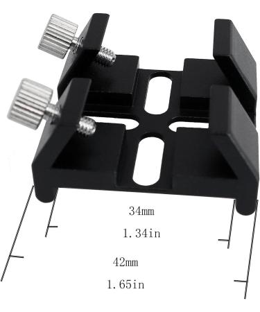 Longdex Finderscope Dovetail Base Mount Bracket for Optical Telescope - Buy Online on GoSupps.com