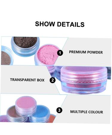 VILLCASE 3 Sets Eye Makeup Kits Pigment Eyeshadow Lip Gloss For Party Cosplay Art 16Pcs * 3 Random Colors 16pcsx3pcs as shown x 3pcs - Buy Online on GoSupps.com