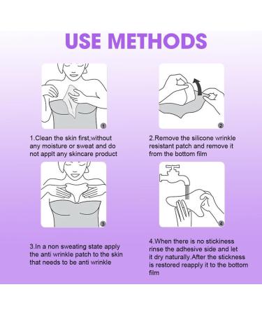 Anti Wrinkle Chest Pad Chest Wrinkle Pads Anti Wrinkle Chest PadsSilicone Anti-Aging Patch For Neck & Cleavage - Buy Online on GoSupps.com