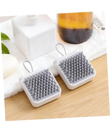 Tovinanna 2-Piece Shampoo Brush & Scalp Massager Relaxing Hair Washing Device for Deep Cleansing & Ultimate Hair Care - Buy Online on GoSupps.com