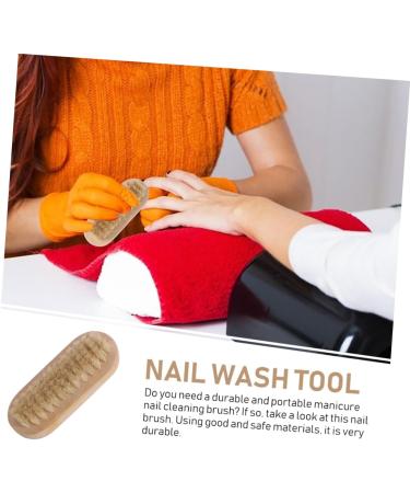 Mikinona Nail Cleaning Brush Cleaning Supplies Nail Brush Cleaners Nail Cleaning Tools Fingernail Brush - Buy Online on GoSupps.com