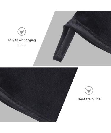 SHERCHPRY Lot de 2 Applicateurs D'autobronzant en Tissu Flocage Noir Taille Small R utilisables pour Application Uniforme de Lotion et Cr me Autobronzante pour Visage et Zones D licates  - Buy Online on GoSupps.com