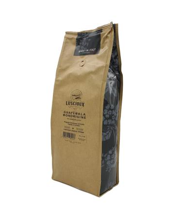 LUSCIOUX Luscioux Caf Monorigine en Grani Guatemala - 100% Arabica - 1 kg pack | balanced with fruity acidity