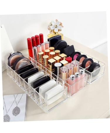 SKISUNO Makeup Organzier Box Makeup Storage Box Multifunction Display Stand Makeup Eyeshadow - Buy Online on GoSupps.com