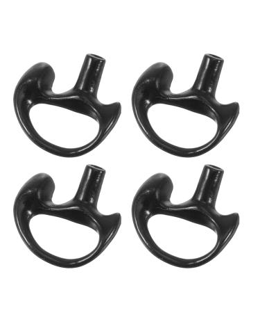 2 Pairs Earplugs Silicone Replacement Ear Mold Acoustic Tube Earpiece Earbud Replacement Eardrums Ear Mold Silicone Eardrums Silicone Ear Insert Air Duct Eardrums