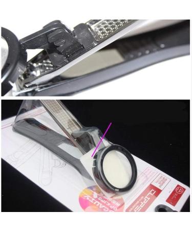 Mini Magnifying Glass Handheld Portable High DefinitionNail Clamp Nail Knife Anti Clip Meat Safety Scissors Maps Crafts Magnifier Black Made in China - Buy Online on GoSupps.com