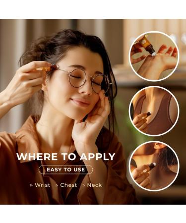 Migraine Manager & Headache Relief Essential Oil Roll On Set - Aromatherapy GradeEssential Oils Set - 2x10ml - Gya Labs - Buy Online on GoSupps.com