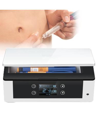 DDHVVOH Portable Insulin Case Cooler Box Drug Constant Temperature Refrigerato Interferon Growth Hormone Eye Drops Serum Temperature 0-18 Degrees Fortraveling Outdoors Camping Work