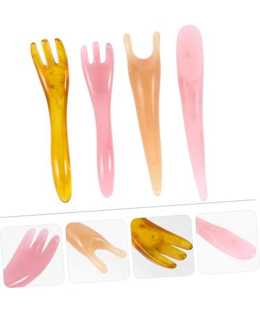Premium Gua Sha Massage Set - 12-Piece Jade & Harz Facial Tools for Acupuncture Therapy & Personal Care - Buy Online on GoSupps.com