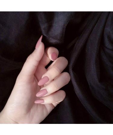 Buy Sethain Matt Oval False Nails Tips - 24 Miniature Purely Press-On Fingernails for Women & Girls | International Shipping Available - Buy Online on GoSupps.com