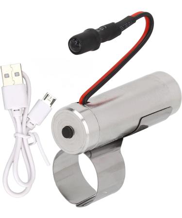 Stainless Steel Earwax Remover Tool with LED Light - Adjustable USB Charging Ear Cleaner for Kids Adults & Pets - Buy Online on GoSupps.com