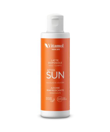 Vitamol After Sun After-sun milk for face and body Refreshing action Moisturizing emollient against redness and sunburn of the skin with jojoba oil