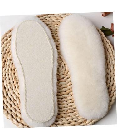 NOLITOY 3 Pairs Wool Insoles for Sneakers and Winter Boots - Warm Fleece Shoe Cushions for Ultimate Comfort - 25x8.8cm - Perfect Winter Shoe Parts - Buy Online on GoSupps.com