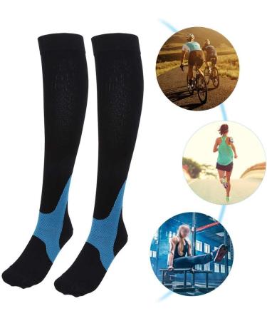 Keenso Compression Stockings for Men - 20-30 mmHg Knee-High Support for High Calves - Dark Green - Buy Online on GoSupps.com
