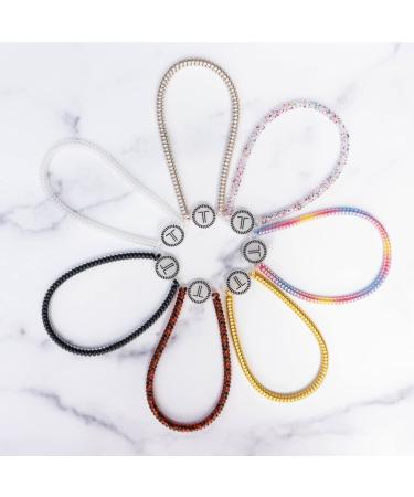 Teleties Spiral Hair Coils Headband for Women - Strong Grip, Water Resistant - Crystal Clear - Buy Online on GoSupps.com