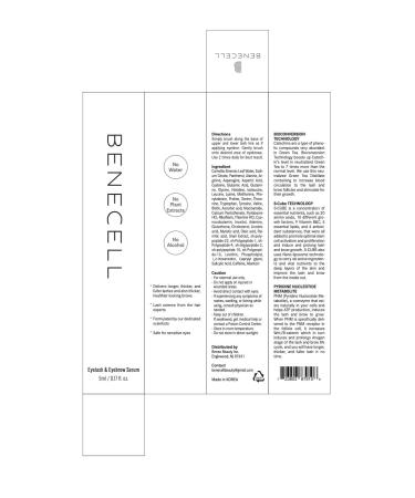 BENECELL Advanced Eyelash & Eyebrow Serum - Enhance Length & Volume | International Shipping Available - Buy Online on GoSupps.com