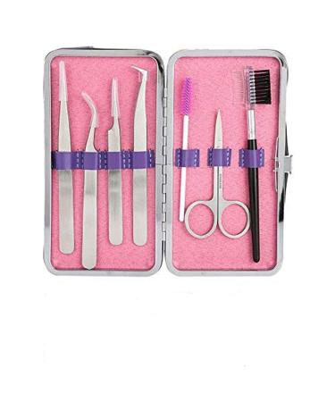 Professional Eyelash Extensions Tool Set - Eyelash Extension Scissors Tweezers & Lash Starter Kit for Makeup Practice - Buy Online on GoSupps.com