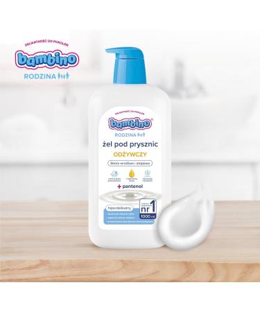  Bambino Bambino Family Nourishing Shower Gel 1000 ml - Buy Online on GoSupps.com
