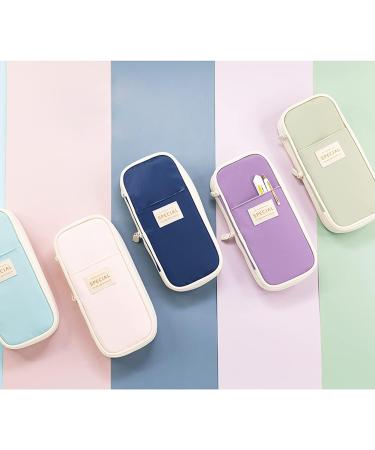 Arnuixty Large Colorful Pencil Pen Case Bag - Big Capacity Organizer for Office, College, School & Travel - Light Green - Buy Online on GoSupps.com