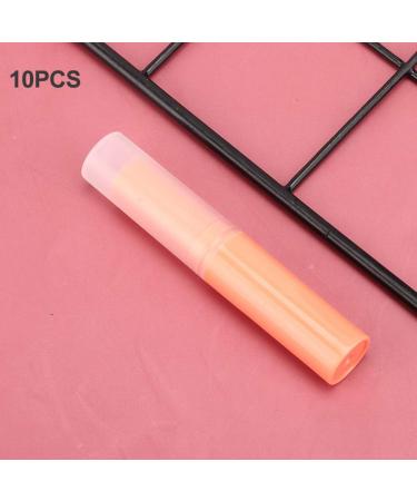 Colorful Lip Balm Tubes Easy to Dispense Perfect for Filling with Lipstick Lip Gloss Easy Operation Meet Different Demands (06# lipstick tube orange ) - Buy Online on GoSupps.com