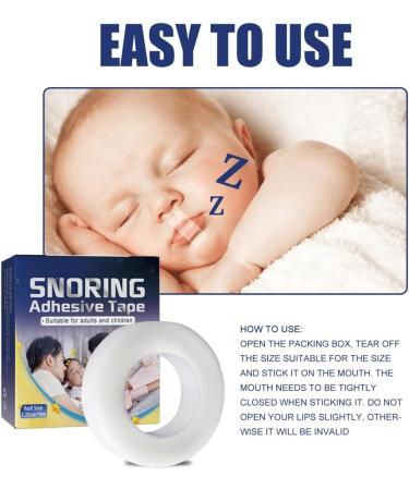 Snoring Patches: Sleep Tape for Better Nose Breathing, Improve Night Sleep - Buy Online on GoSupps.com