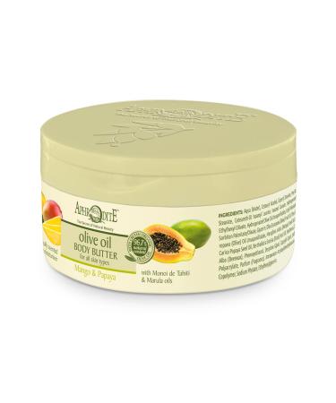 Aphrodite Olive Oil Body Butter with Mango & Papaya 200ml